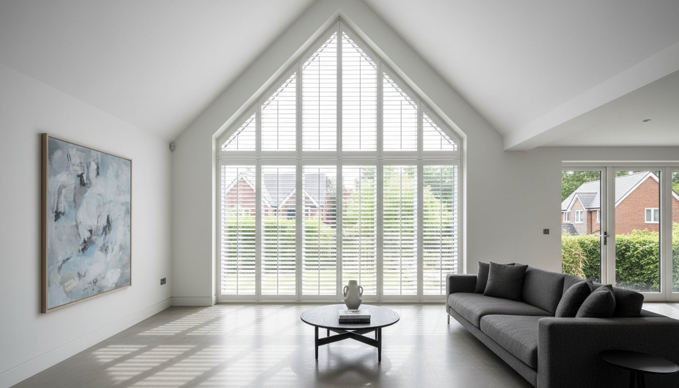 Bespoke Shaped Shutters for Trade: The Architect’s Choice for Non-Standard Windows